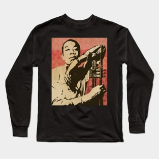 Lee Morgan // Retro Poster Jazz Long Sleeve T-Shirt